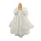 Santa's Workshop 14" White & Silver Angel Tree Topper